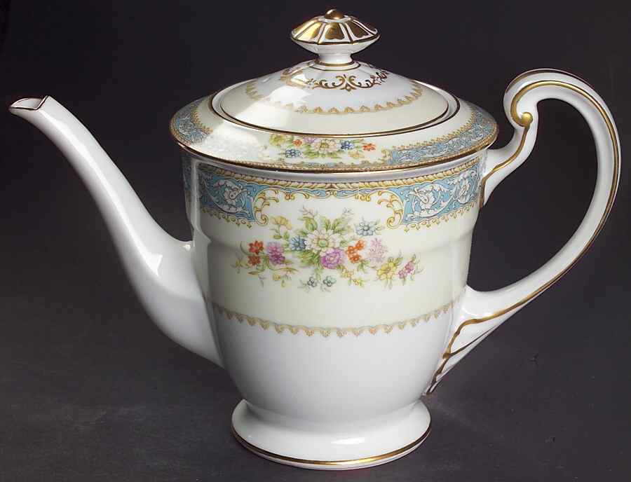 Cerulean Teapot & Lid by Noritake-1