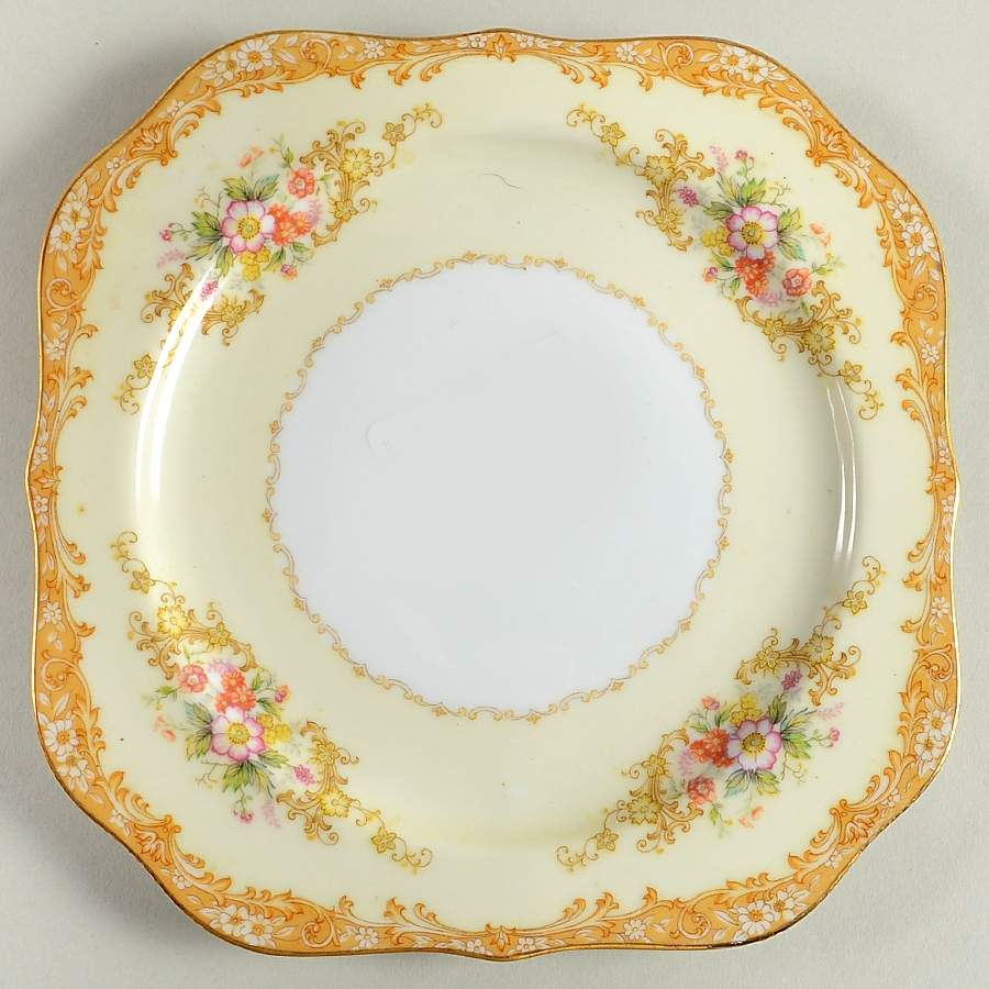 Cereus Square Salad Plate by Noritake-1