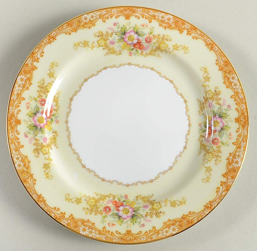 Cereus Salad Plate by Noritake-1