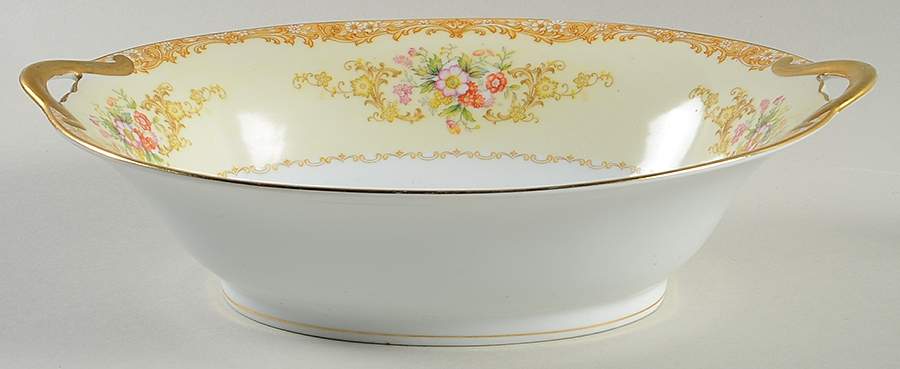 Cereus 10" Oval Vegetable Bowl by Noritake-1