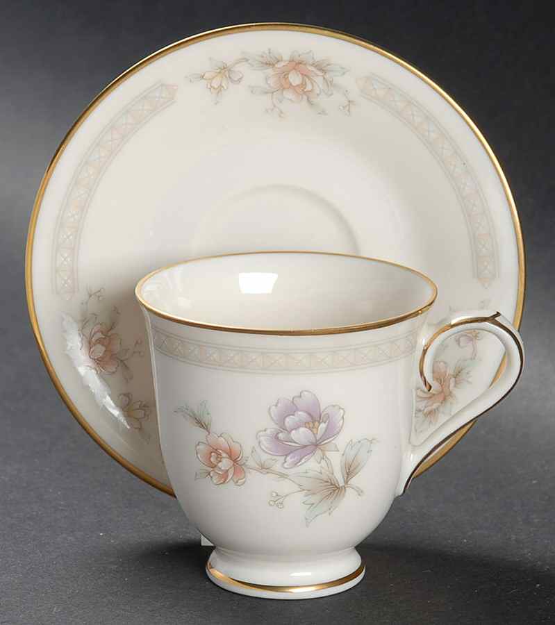 Cervantes Footed Demitasse Cup & Saucer Set by Noritake-1