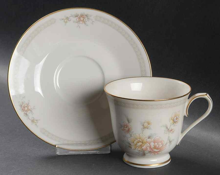 Cervantes Footed Cup & Saucer Set by Noritake-1