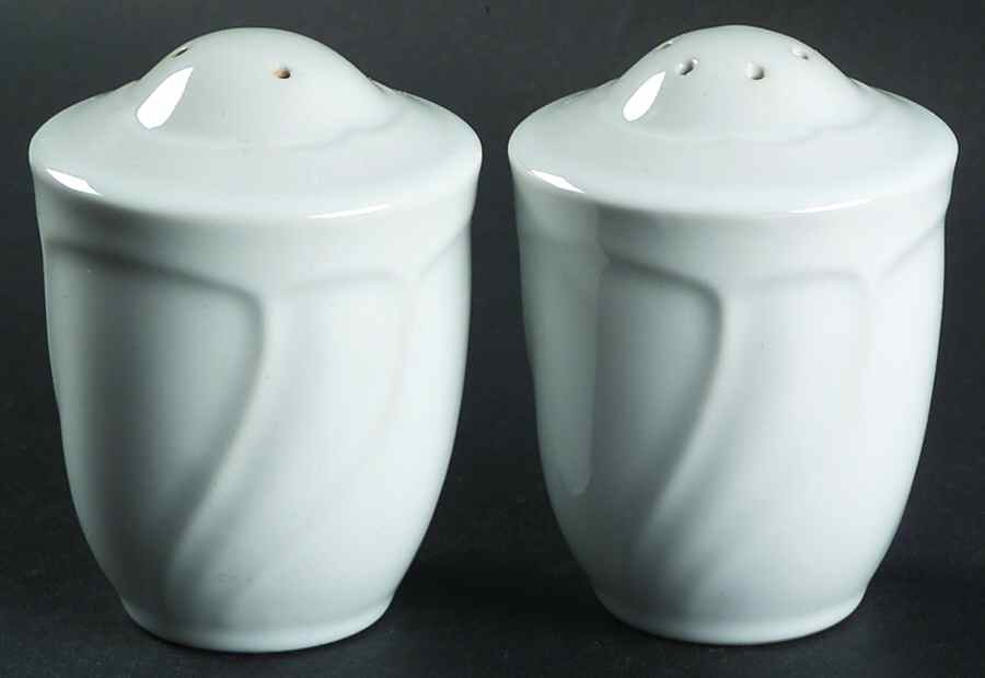 Centennial White Salt & Pepper Set by Noritake-1