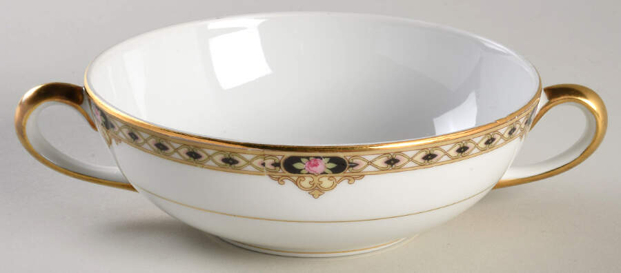The Ceylon Flat Cream Soup Bowl by Noritake-1