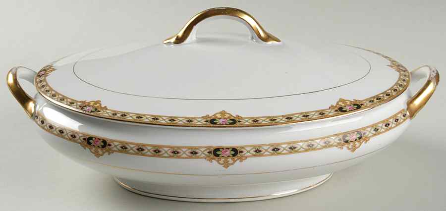 The Ceylon Oval Covered Vegetable by Noritake-1