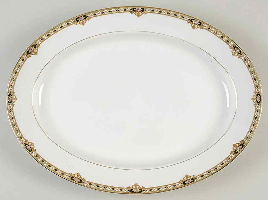 The Ceylon 14" Oval Serving Platter by Noritake-1