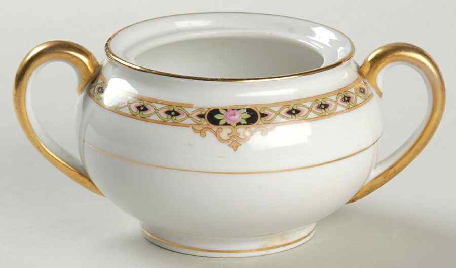 The Ceylon Mini Sugar Bowl No Lid by Noritake-1