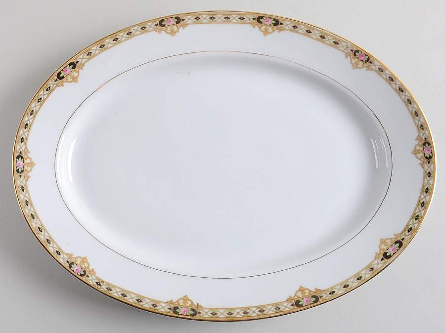 The Ceylon 11" Oval Serving Platter by Noritake-1
