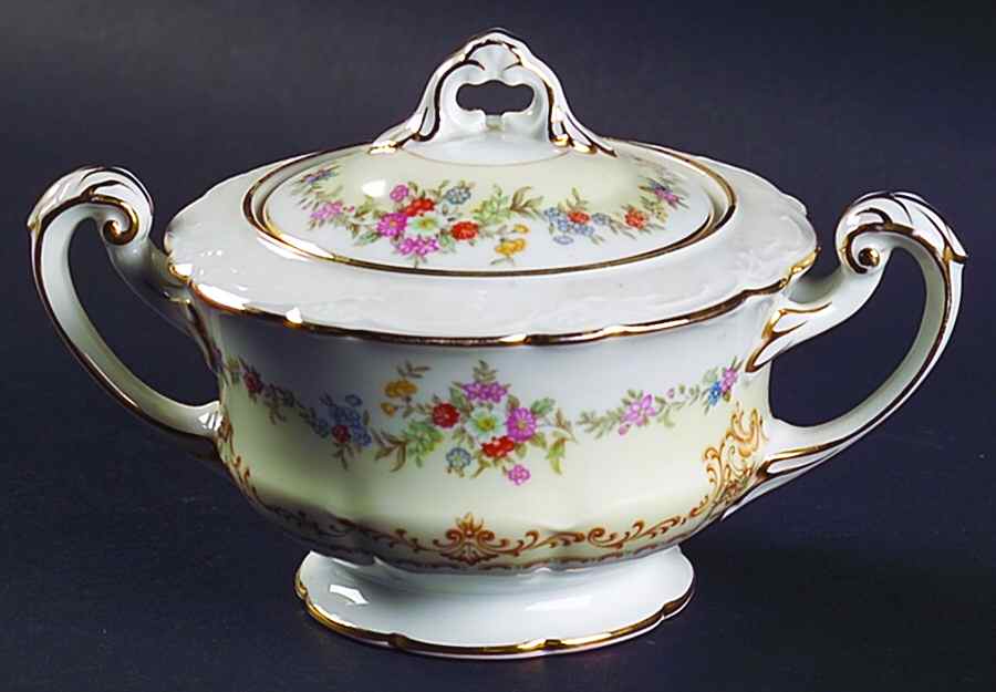 Chablis Sugar Bowl & Lid by Noritake-1