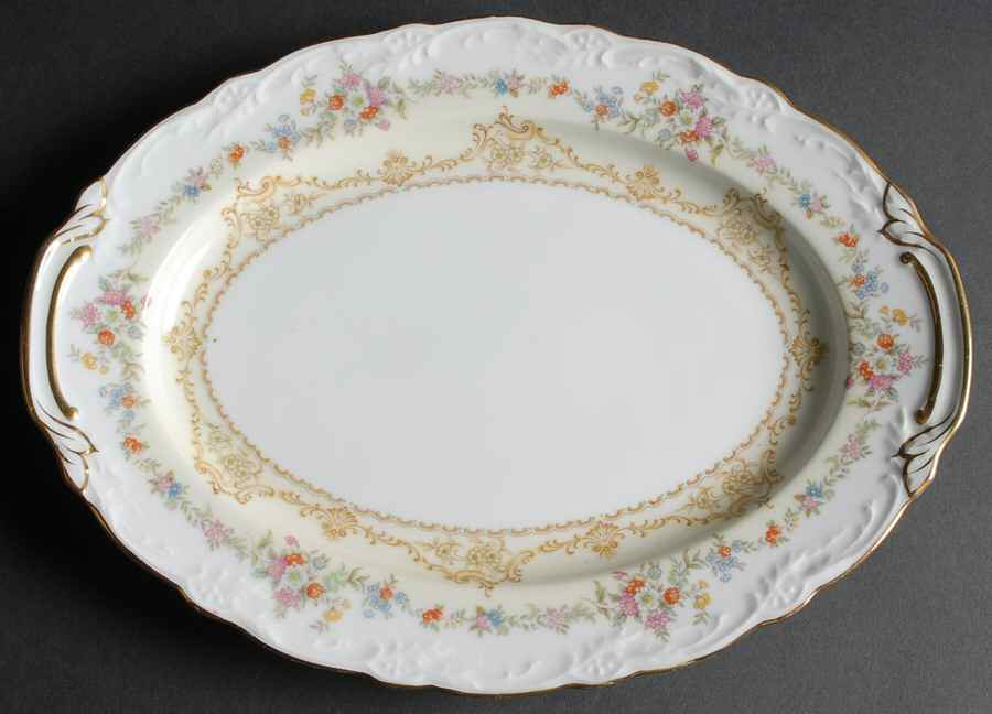 Chablis 11" Oval Serving Platter by Noritake-1