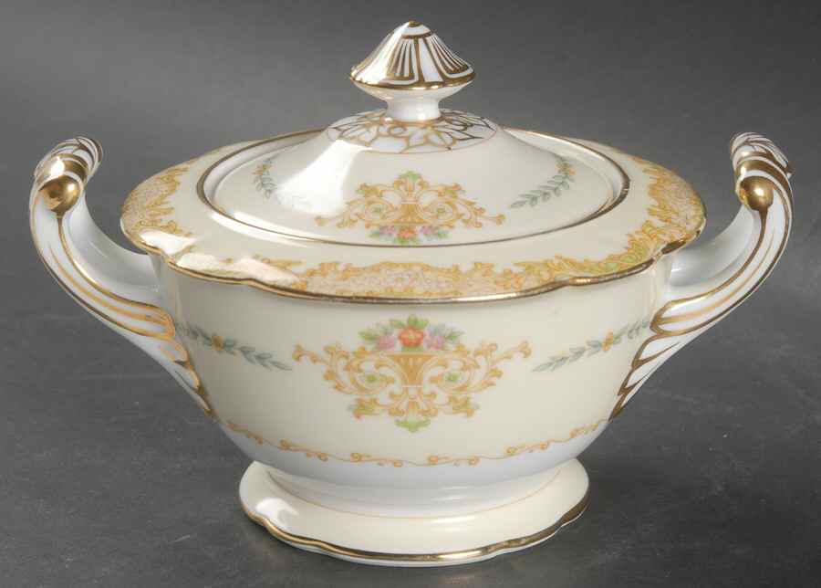 Chadwick Sugar Bowl & Lid by Noritake-1
