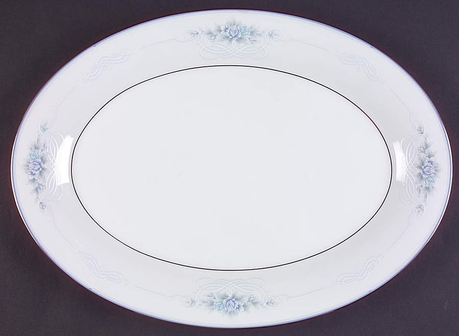 Chadbourne 14" Oval Serving Platter by Noritake-1
