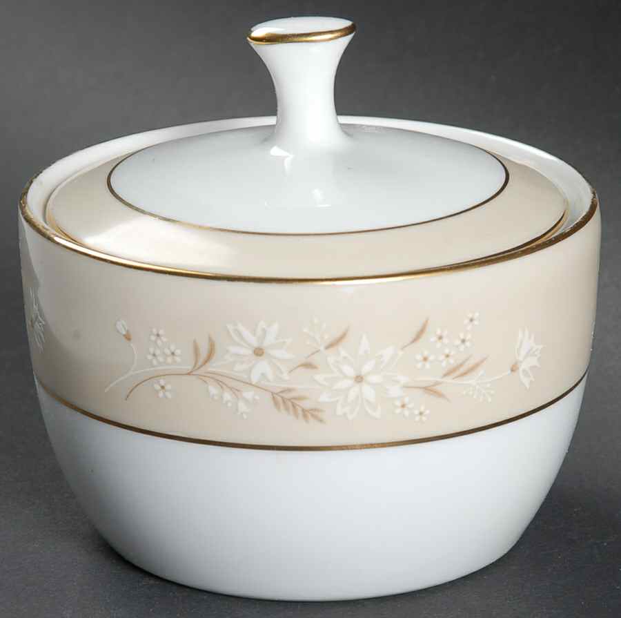 Chadwick Sugar Bowl & Lid by Noritake-1