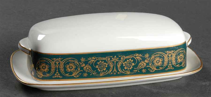 Chalmette 1/4 Lb Covered Butter by Noritake-1