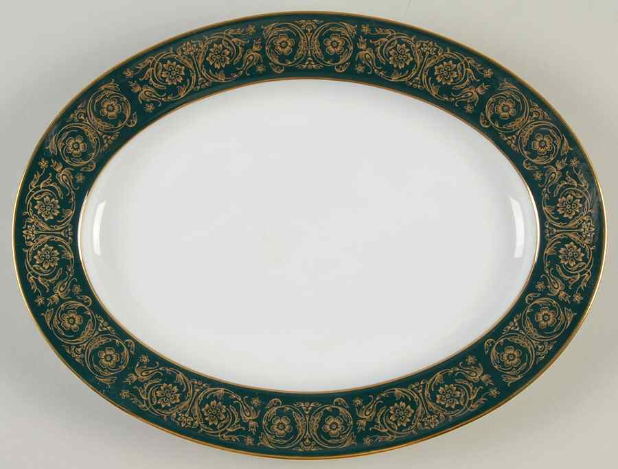 Chalmette 11" Oval Serving Platter by Noritake-1