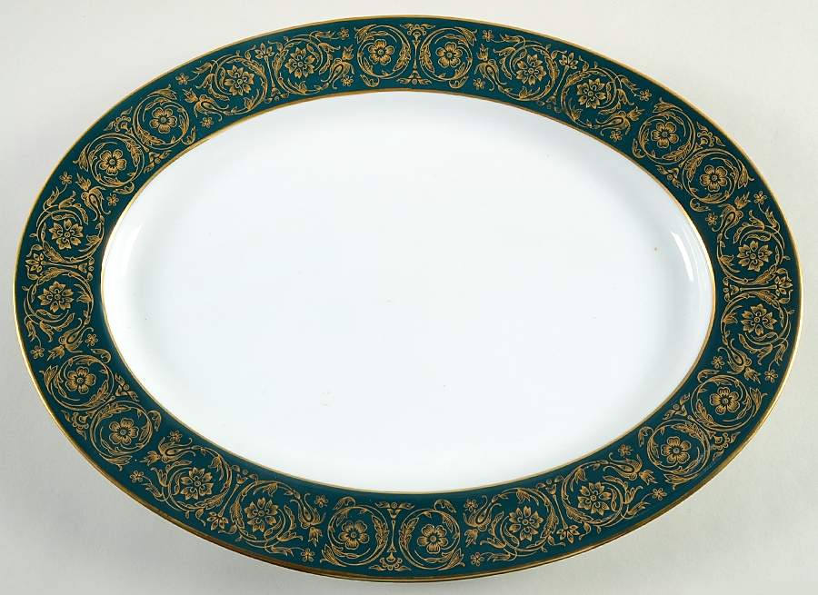 Chalmette 13" Oval Serving Platter by Noritake-1