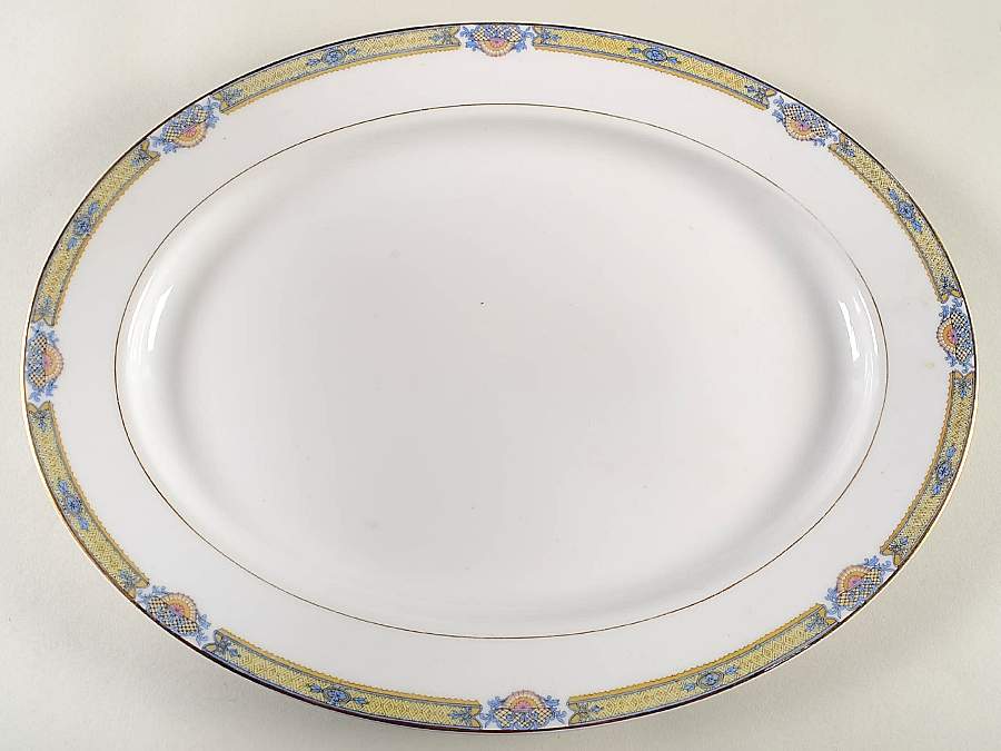 Chalfont 16" Oval Serving Platter by Noritake-1