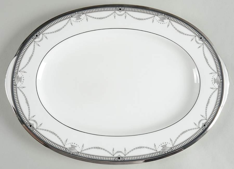 Chamberlain 12" Oval Serving Platter by Noritake-1