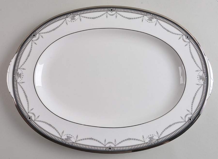 Chamberlain 14" Oval Serving Platter by Noritake-1