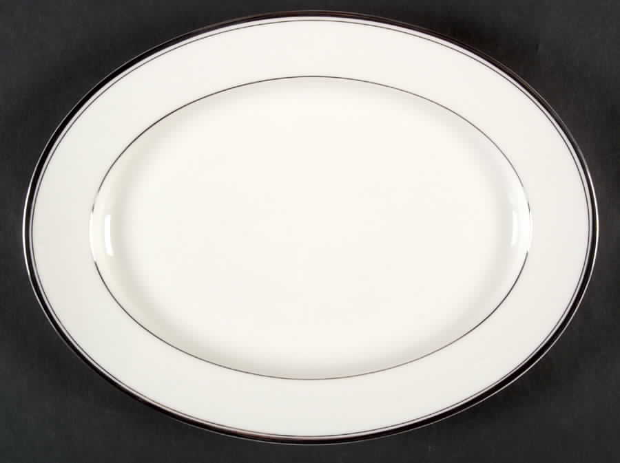 Champlain 11" Oval Serving Platter by Noritake-1