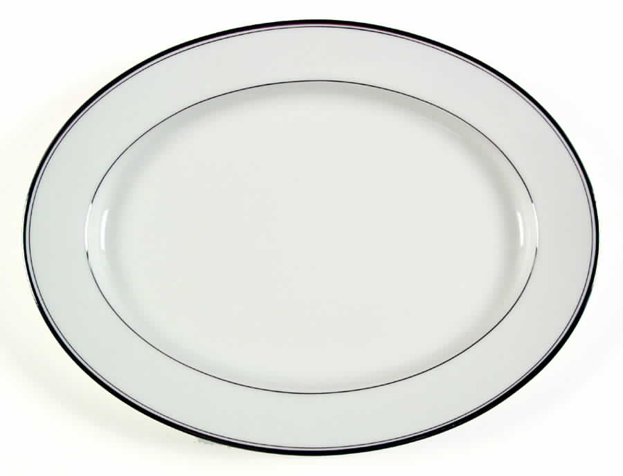 Champlain 13" Oval Serving Platter by Noritake-1
