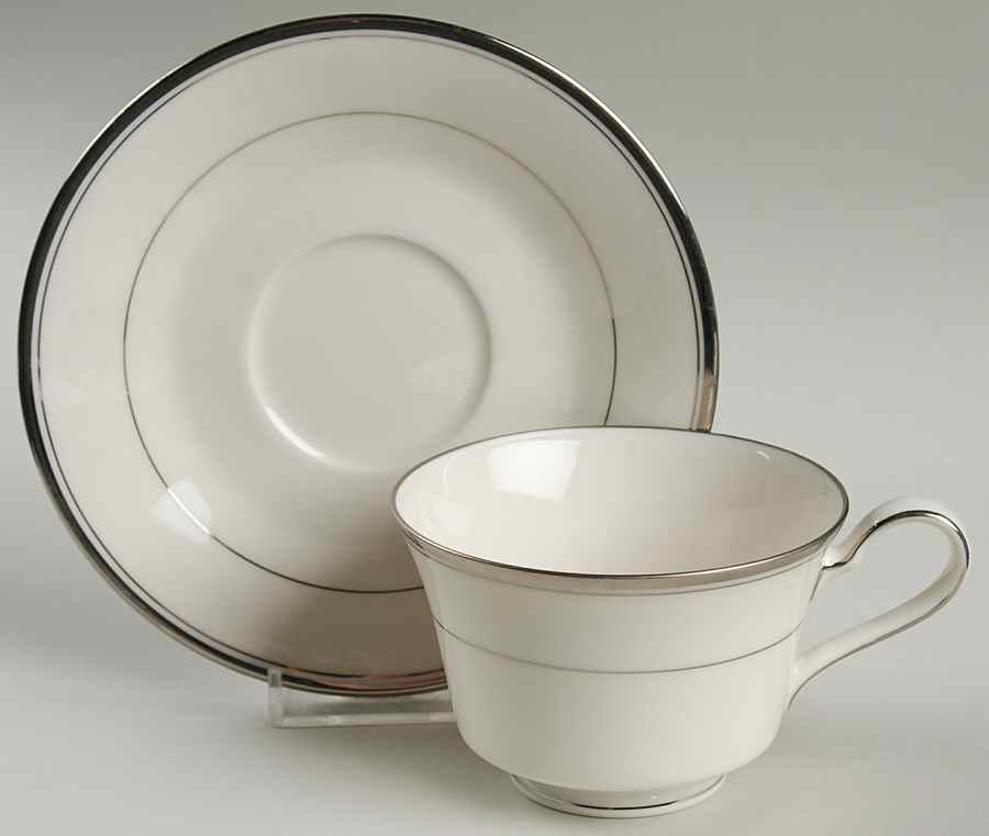 Champlain Footed Cup & Saucer Set by Noritake-1