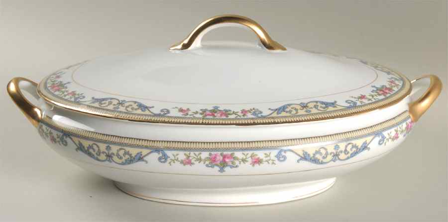 Chanlake Oval Covered Vegetable by Noritake-1