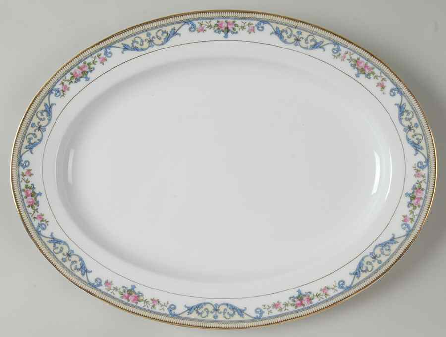 Chanlake 13" Oval Serving Platter by Noritake-1