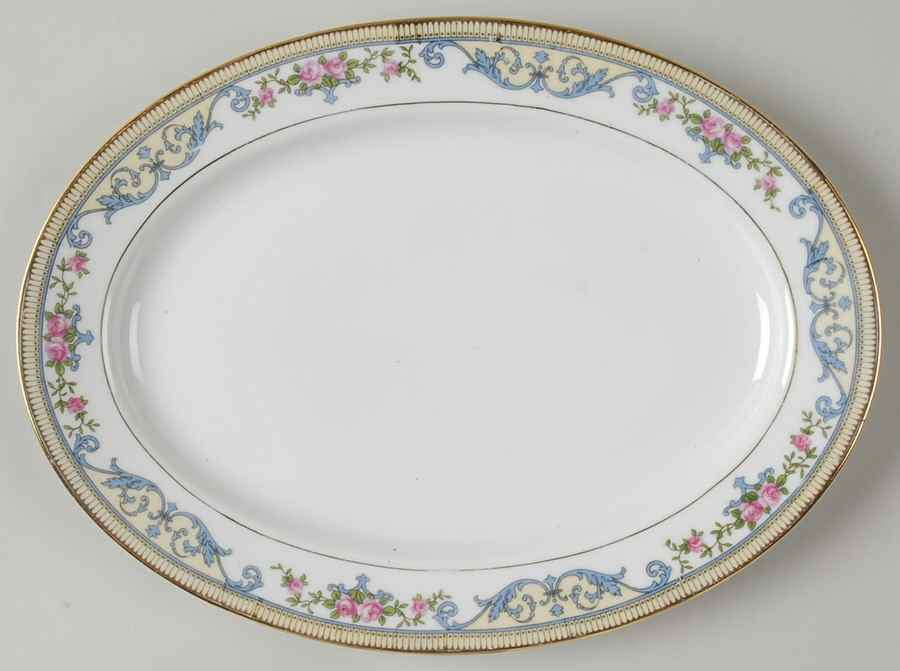 Chanlake 10" Oval Serving Platter by Noritake-1