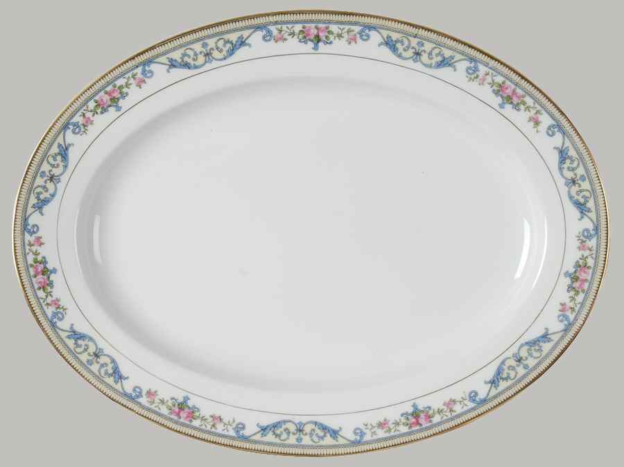 Chanlake 11" Oval Serving Platter by Noritake-1