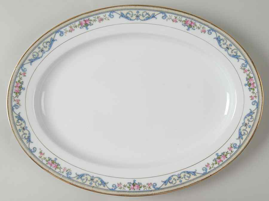 Chanlake 16" Oval Serving Platter by Noritake-1