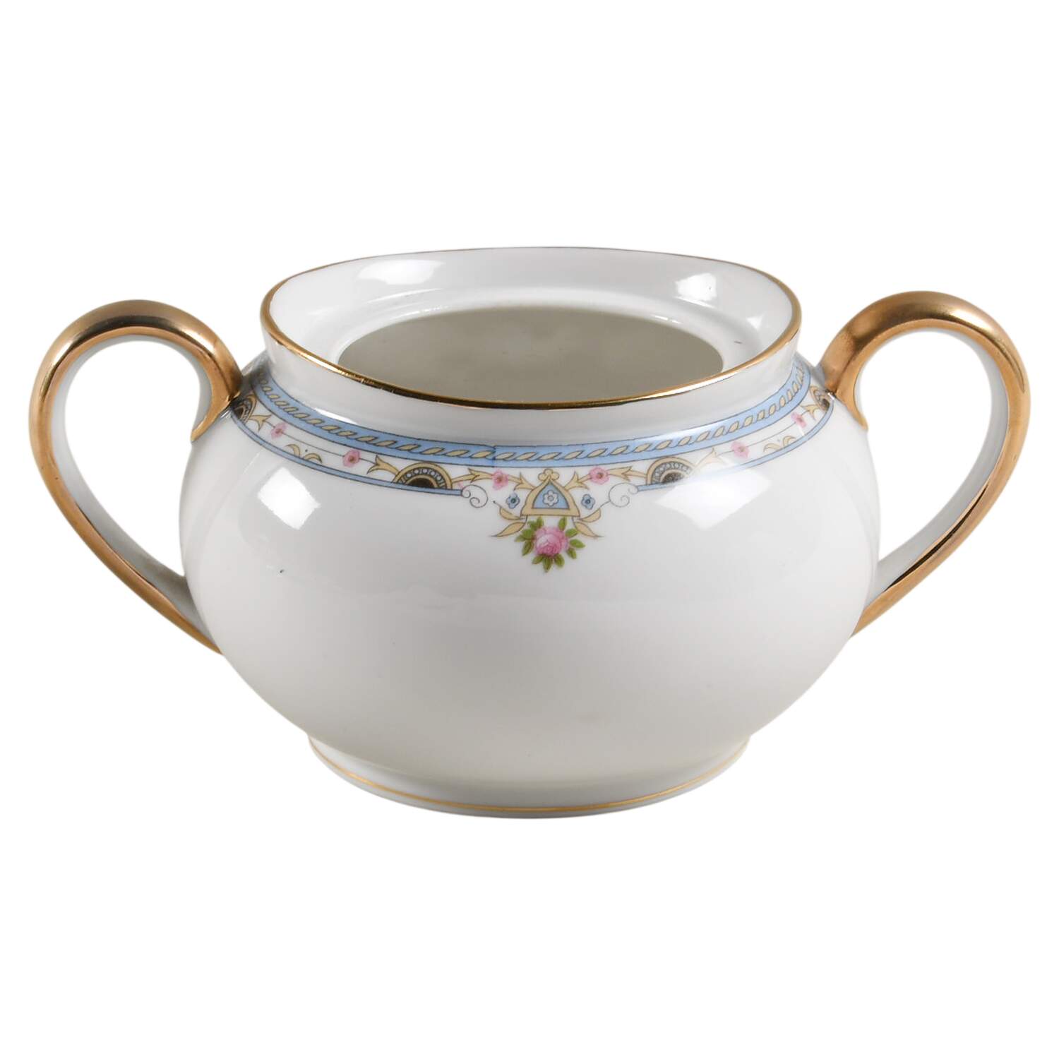 Chanazure Sugar Bowl No Lid by Noritake-1