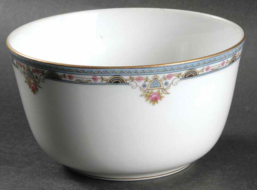 Chanazure Cranberry Bowl by Noritake-1
