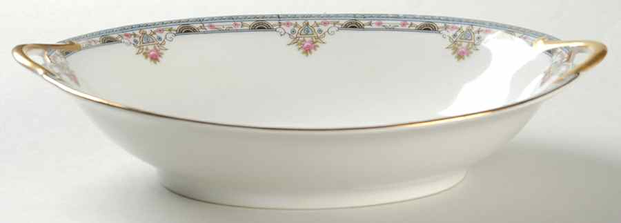 Chanazure 9" Oval Vegetable Bowl by Noritake-1
