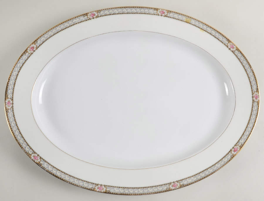 Chanbard 16" Oval Serving Platter by Noritake-1