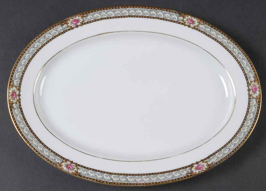 Chanbard 10" Oval Serving Platter by Noritake-1