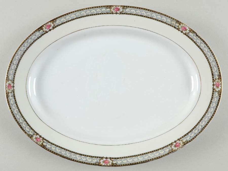 Chanbard 11" Oval Serving Platter by Noritake-1