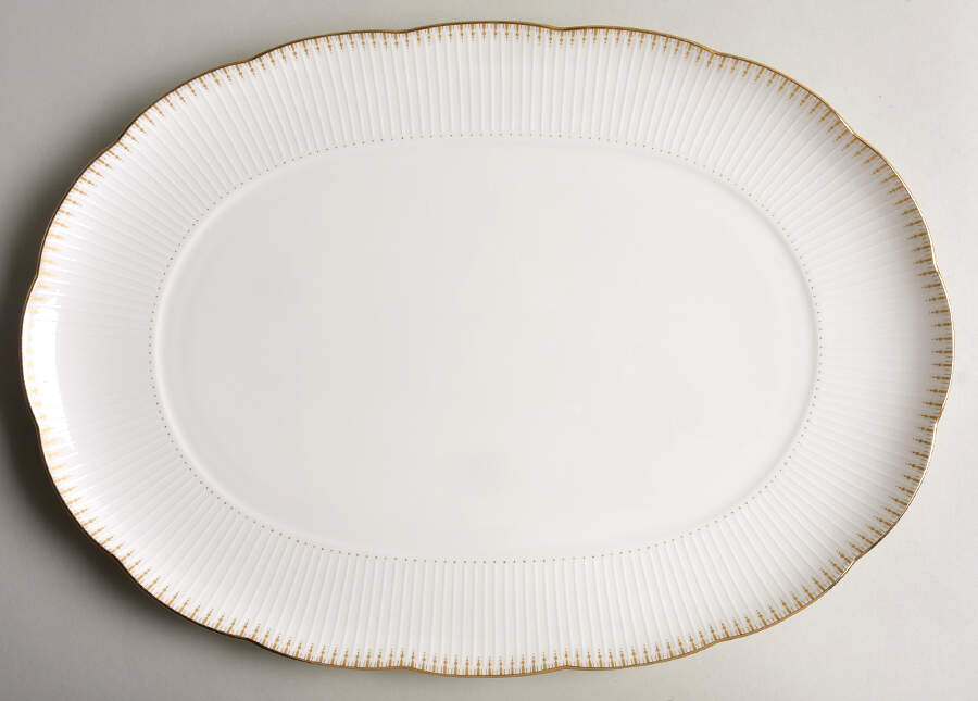 Chancellor 16" Oval Serving Platter by Noritake-1