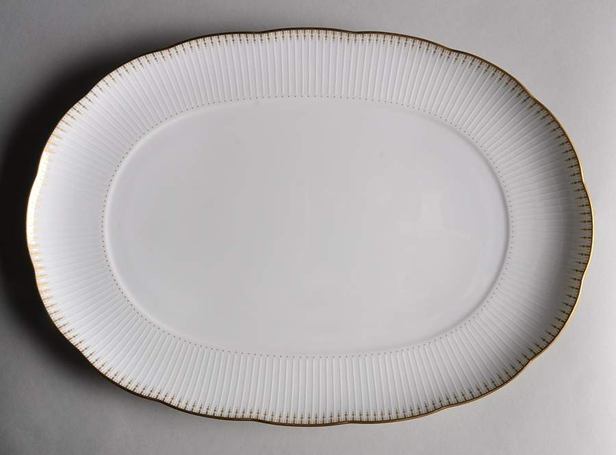 Chancellor 14" Oval Serving Platter by Noritake-1