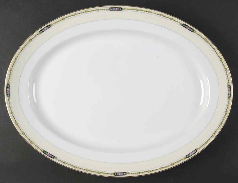Chandova 16" Oval Serving Platter by Noritake-1