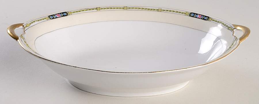 Chandova 9" Oval Vegetable Bowl by Noritake-1