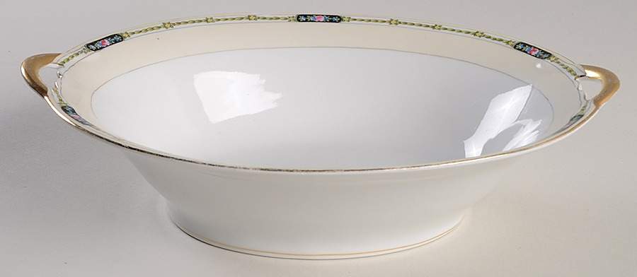 Chandova 10" Oval Vegetable Bowl by Noritake-1