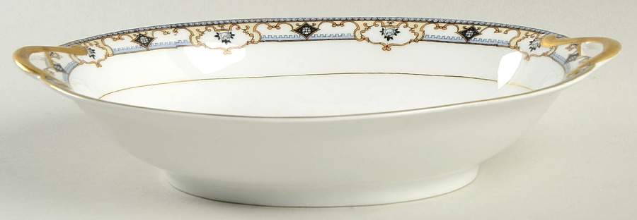 Chandella 9" Oval Vegetable Bowl by Noritake-1