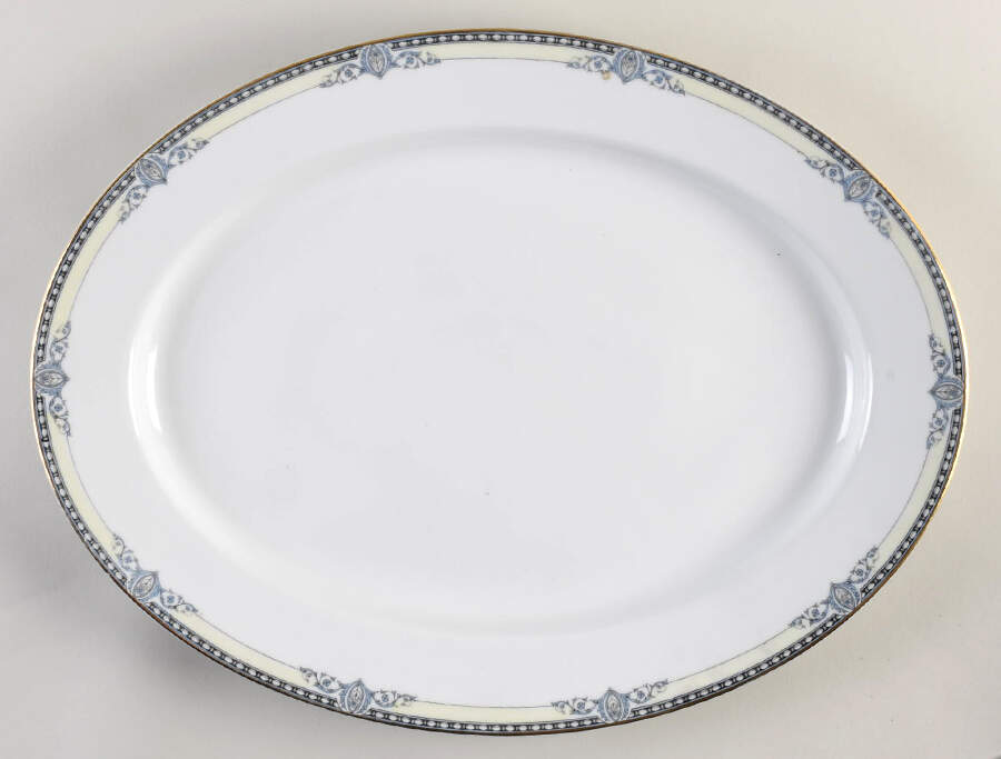 Chanesta 18" Oval Serving Platter by Noritake-1