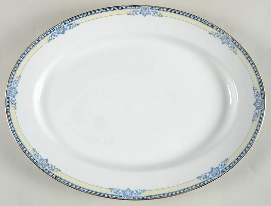 Chanesta 16" Oval Serving Platter by Noritake-1