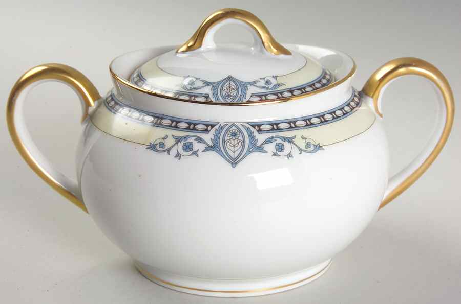 Chanesta Sugar Bowl & Lid by Noritake-1