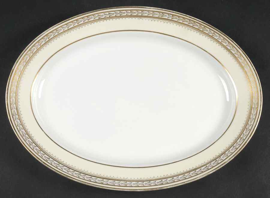 Chanfaire 13" Oval Serving Platter by Noritake-1