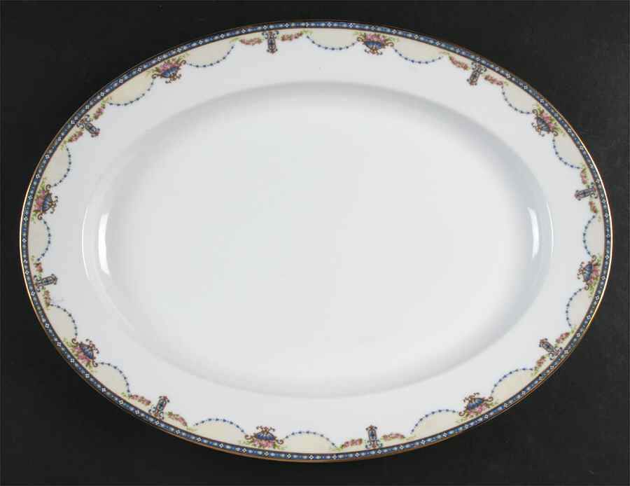 Chanking 16" Oval Serving Platter by Noritake-1