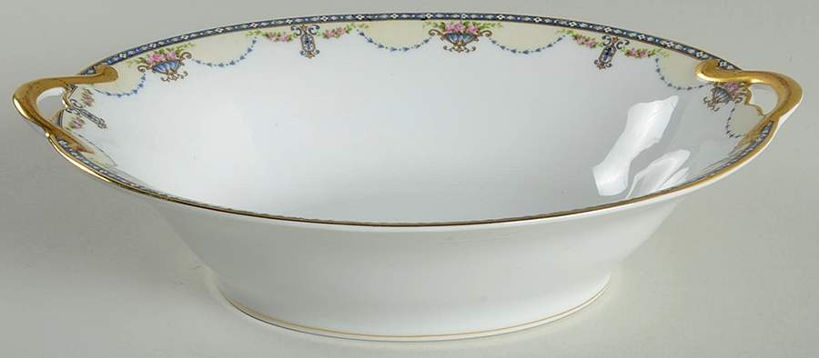 Chanking 10" Oval Vegetable Bowl by Noritake-1