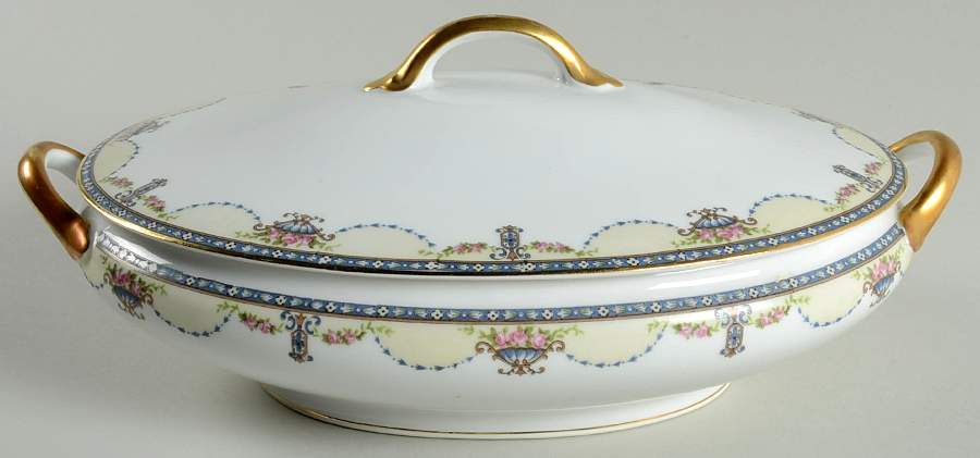 Chanking Oval Covered Vegetable by Noritake-1